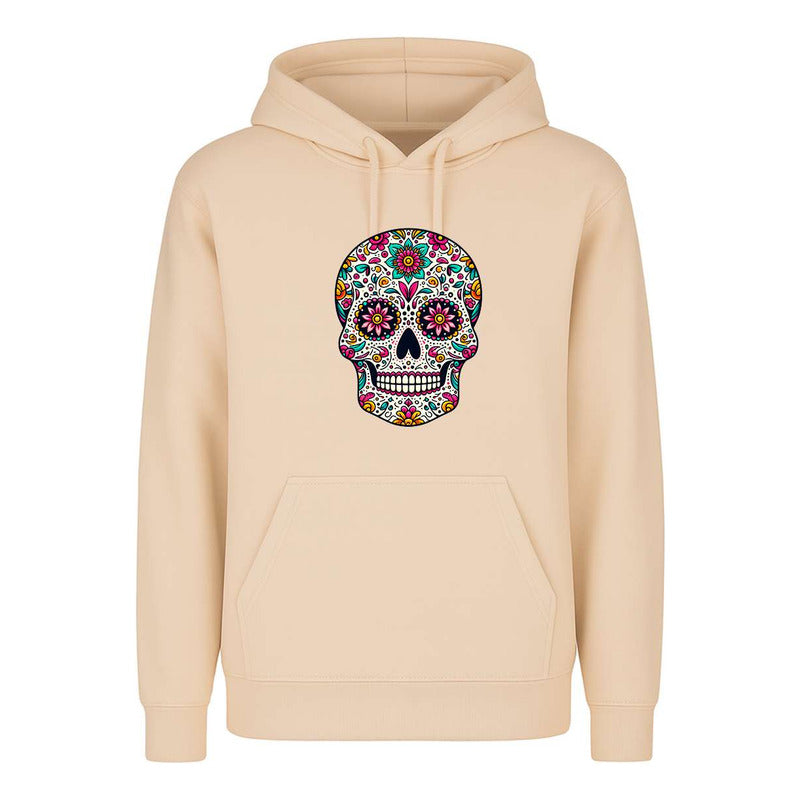 Sudadera Calavera Floral Día De Muertos Cultura Mexicana