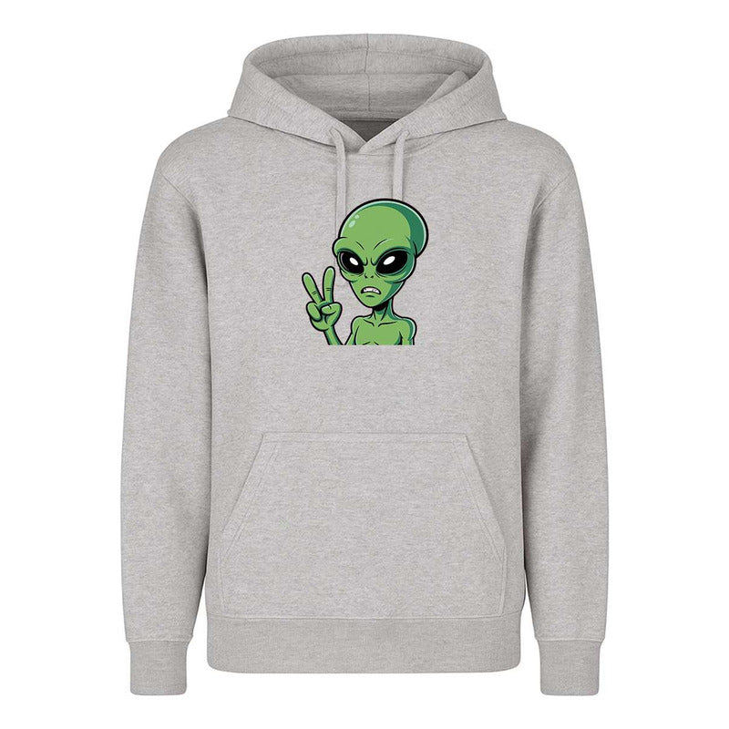 Sudadera Alien Señal De Paz Divertida Sci-fi Infantil