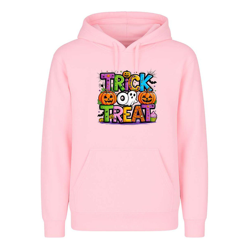 Sudadera Trick Or Treat Unisex Fantasma Calabazas Halloween
