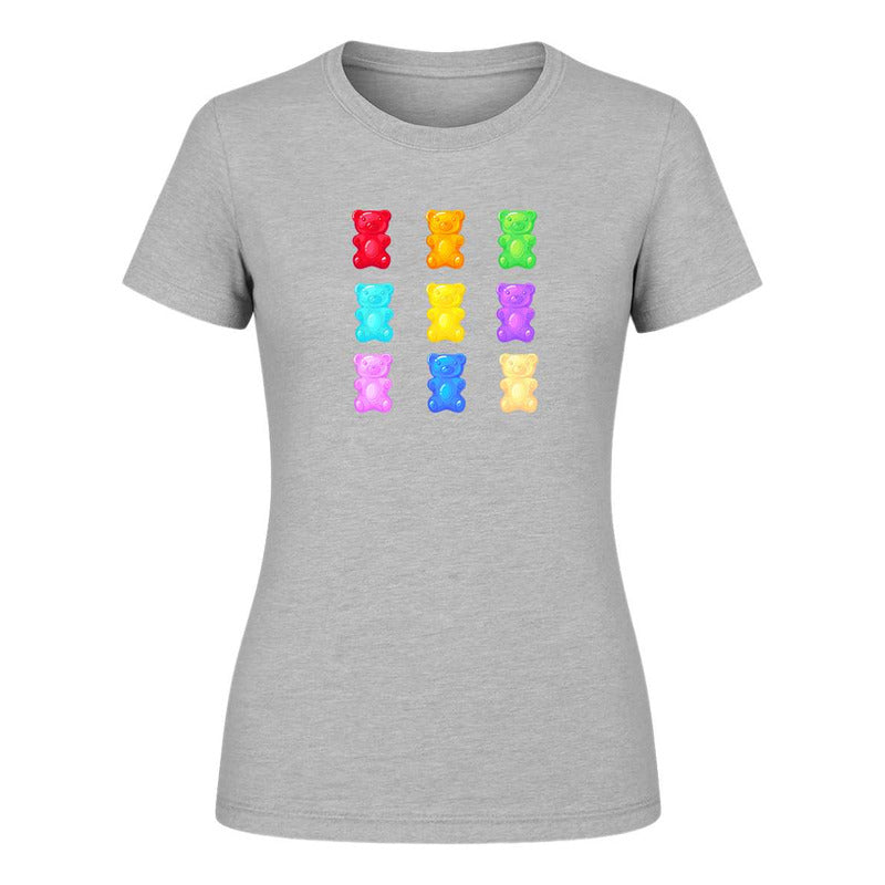 Playera "Ositos de Gomita" Multicolor - Dama