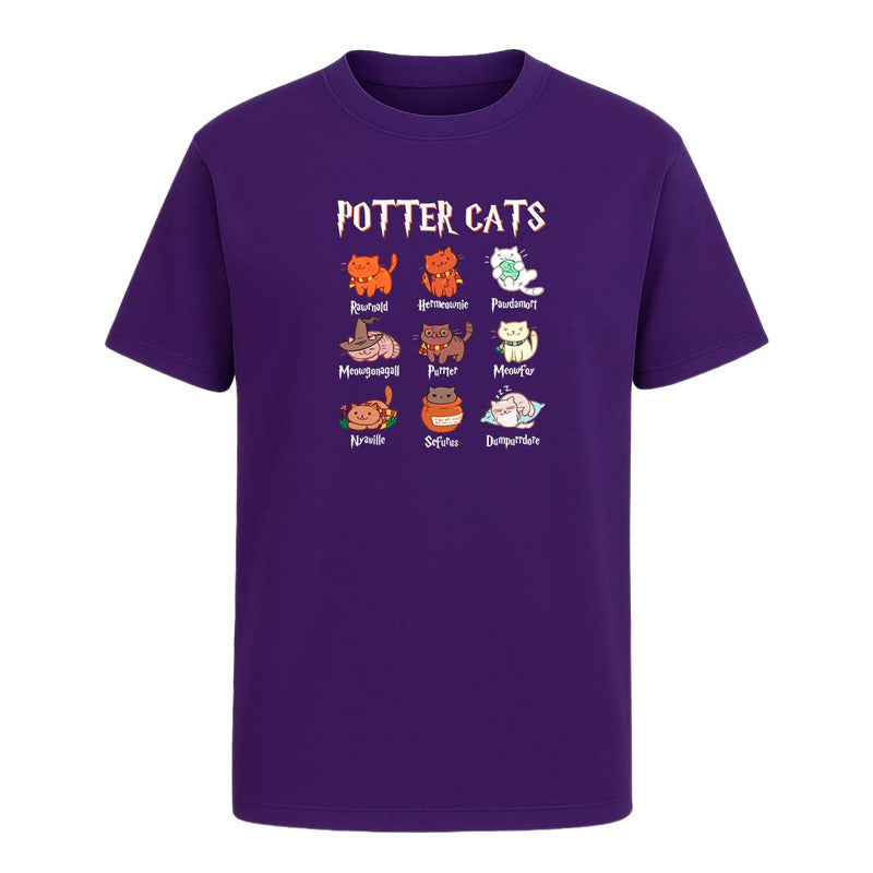 Playera "Potter Cats" - Infantil