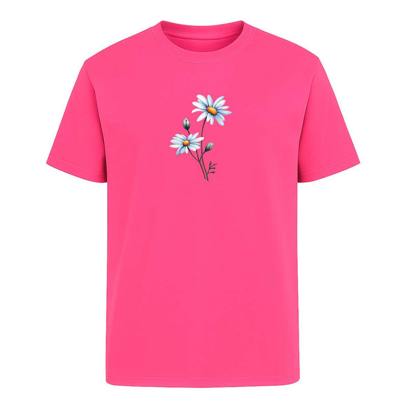 Playera Margaritas Acuarela Floral Primavera Regalo Unisex