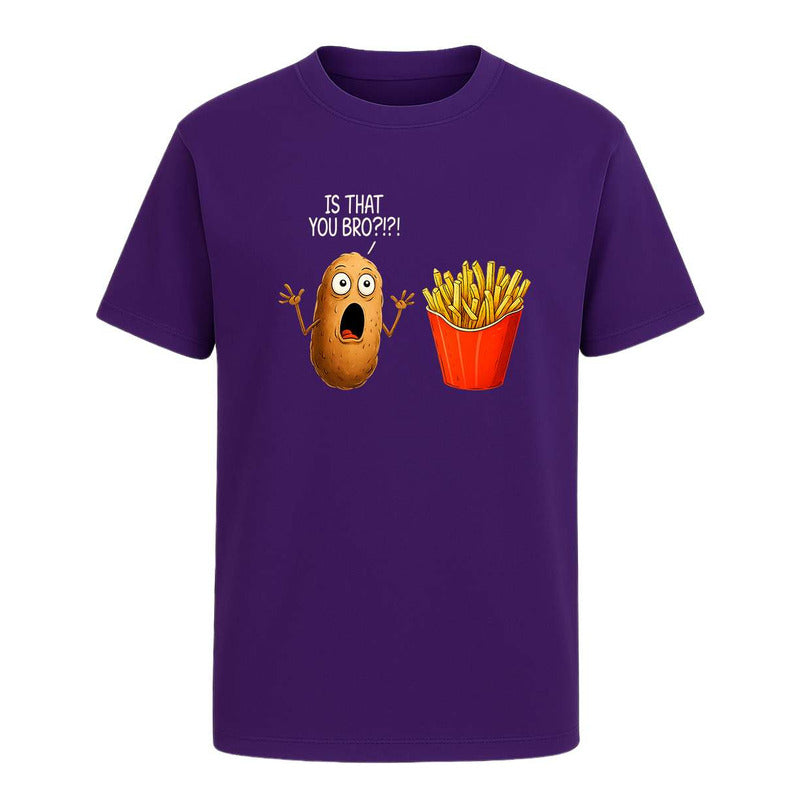 Playera Is That You Bro Papa Y Papas Fritas Broma Unisex