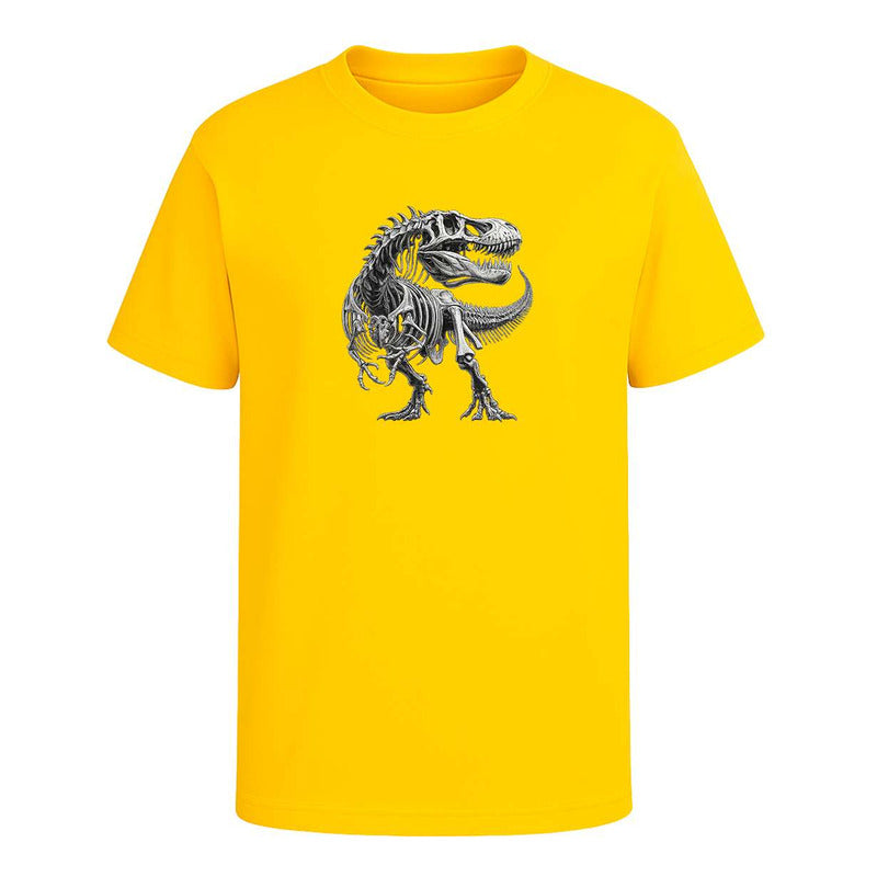 Playera "T-rex Esqueleto Fósil" - Infantil