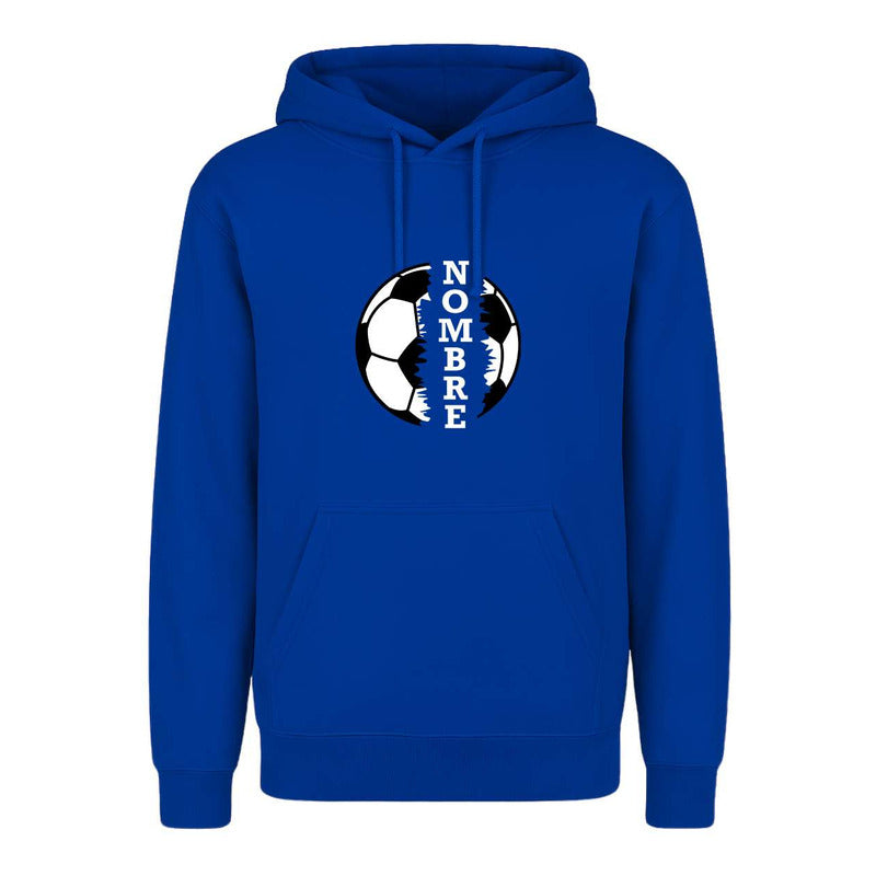 Sudadera Futbol Personalizada Con Tu Nombre Infantil Regalo