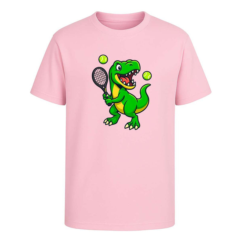 Playera "Dinosaurio Tenista" T-Rex - Infantil