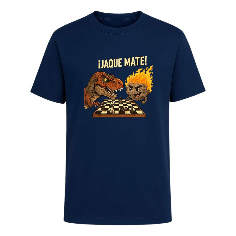Playera "Jaque Mate Dinosaurio Vs Meteorito" - Infantil