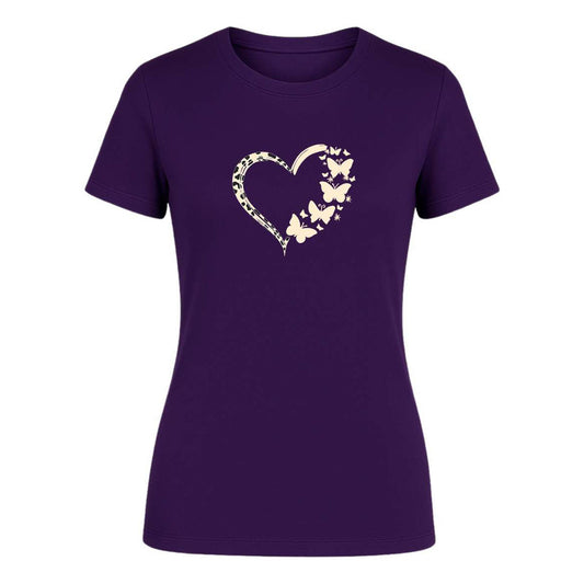 Playera "Corazón con Mariposas" - Dama