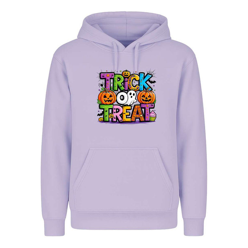 Sudadera Trick Or Treat Unisex Fantasma Calabazas Halloween