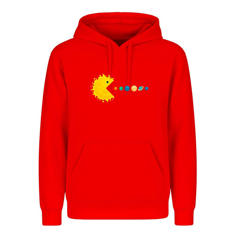 Sudadera Sol Pacman Sistema Solar Meme Espacio Unisex