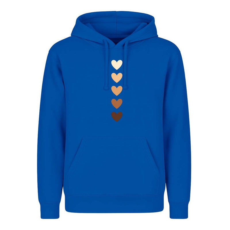 Sudadera Corazones Inclusión Igualdad Regalo Amor Unisex