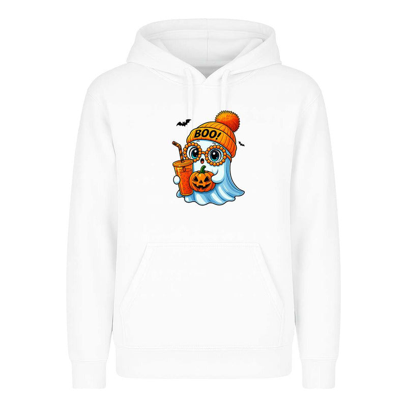 Sudadera Boo Fantasma Kawaii Con Calabaza Halloween Infantil