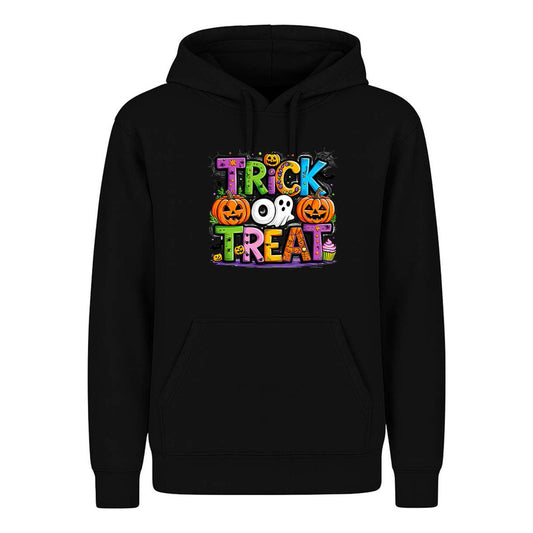 Sudadera Trick Or Treat Unisex Fantasma Calabazas Halloween