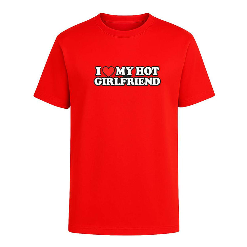 Playera "I Love My Hot Girlfriend" - Infantil