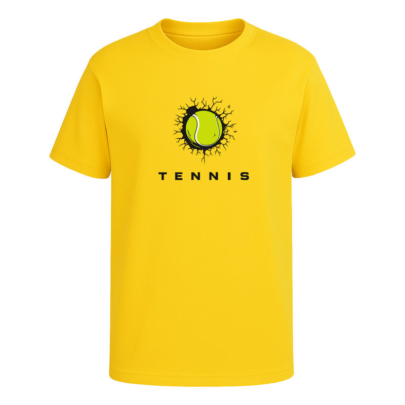 Playera "Tenis Pelota Impactando" - Hombre