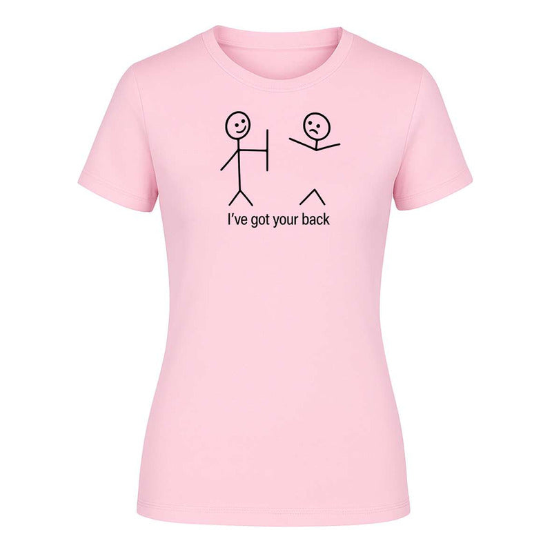 Playera "I've Got Your Back" Frase Broma - Dama