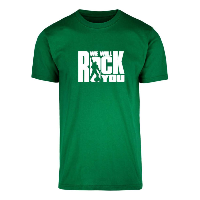 Playera Queen Freddie Mercury We Will Rock You Para Hombre