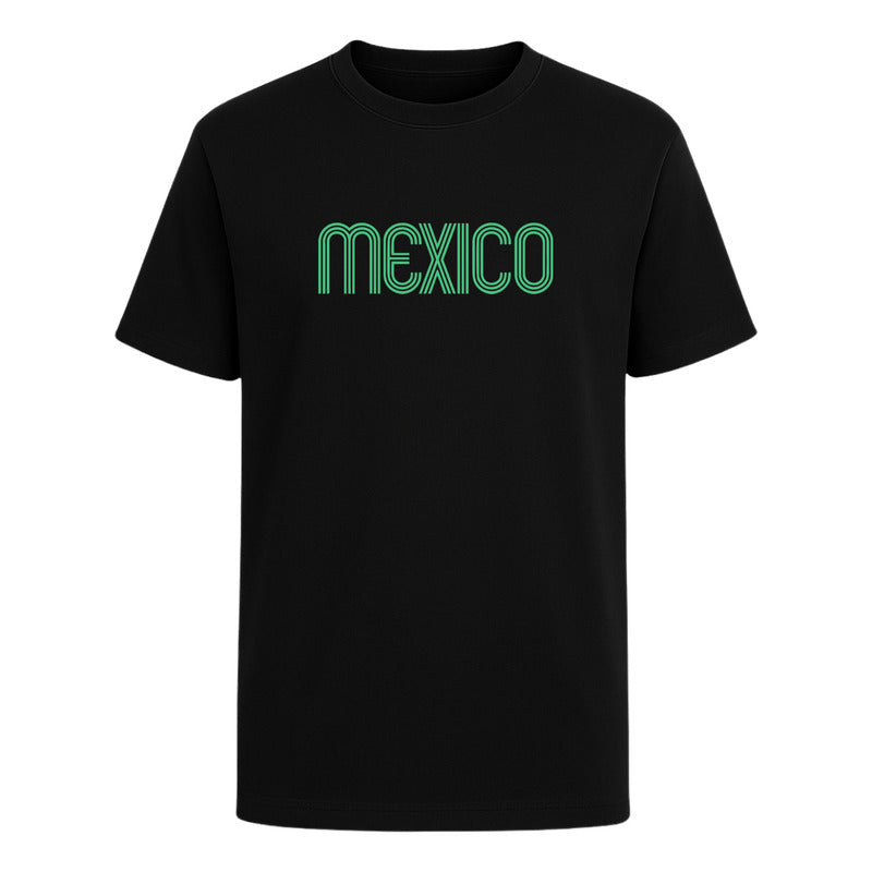 Playera México Unisex Estilo Retro Orgullo Nacional