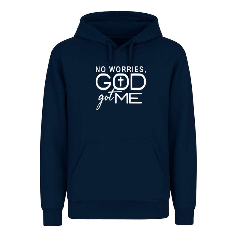 Sudadera No Worries God Got Me Cristiana Fe Oración Unisex