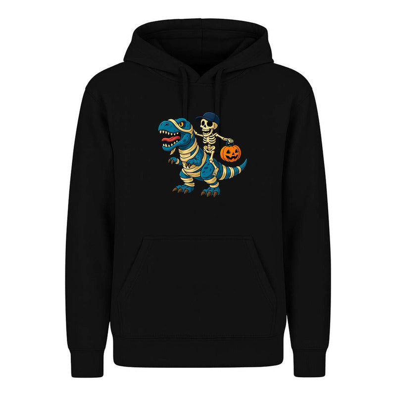 Sudadera Dinosaurio Momia Con Esqueleto Halloween Unisex