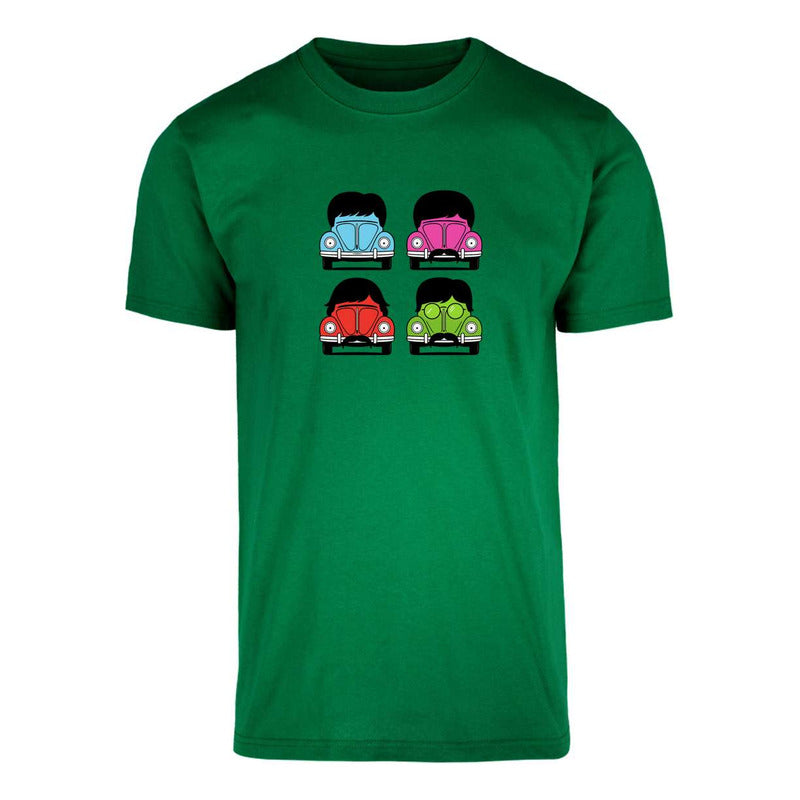 Playera "The Beatles" con Vochos Retro - Hombre