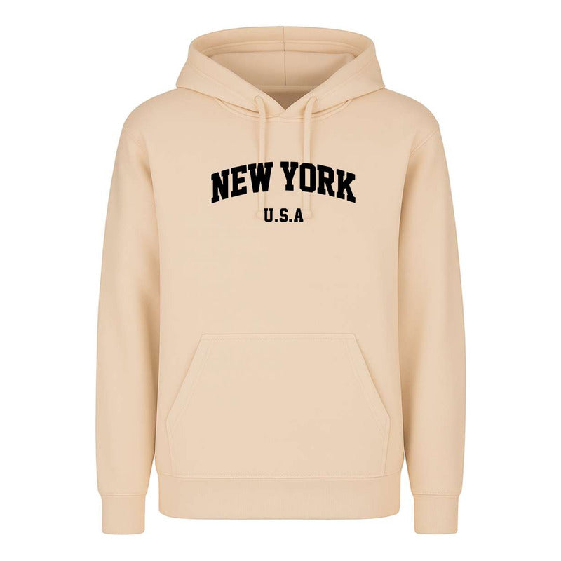 Sudadera New York Usa Tipo College Regalo Fans Infantil