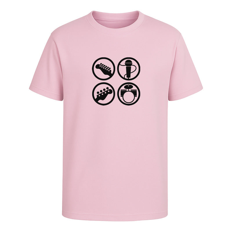 Playera "Instrumentos Musicales" Rock - Infantil