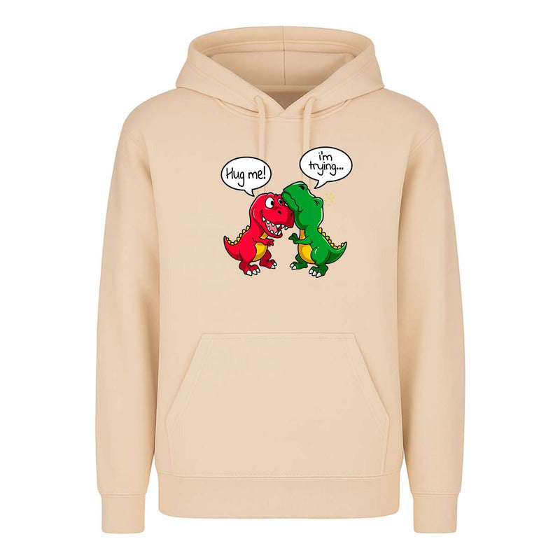 Sudadera Dinosaurios Hug Me! Divertida Humor Regalo Unisex