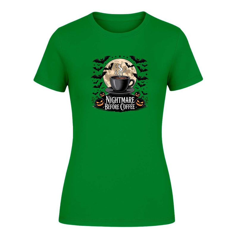 Playera "Nightmare Before Coffee" - Dama