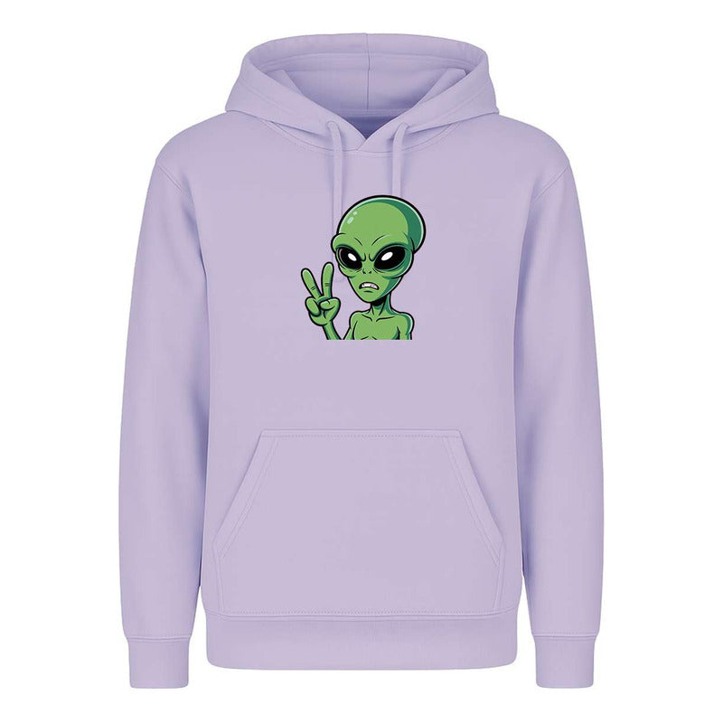 Sudadera Alien Señal De Paz Divertida Sci-fi Infantil