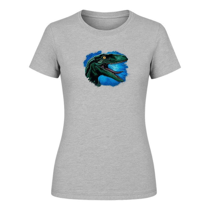 Playera "Velociraptor Realista" Geek - Dama