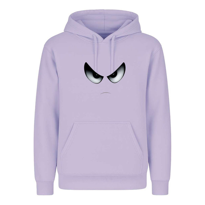 Sudadera Cara Enojada Ojos Enfadados Broma Divertida Unisex