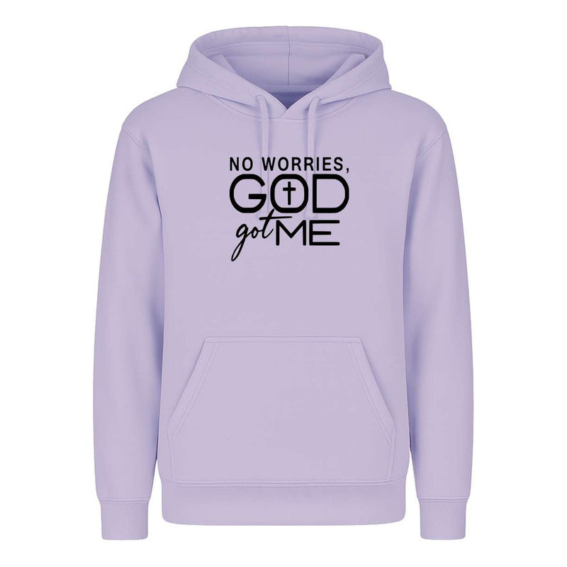 Sudadera No Worries God Got Me Cristiana Fe Oración Unisex