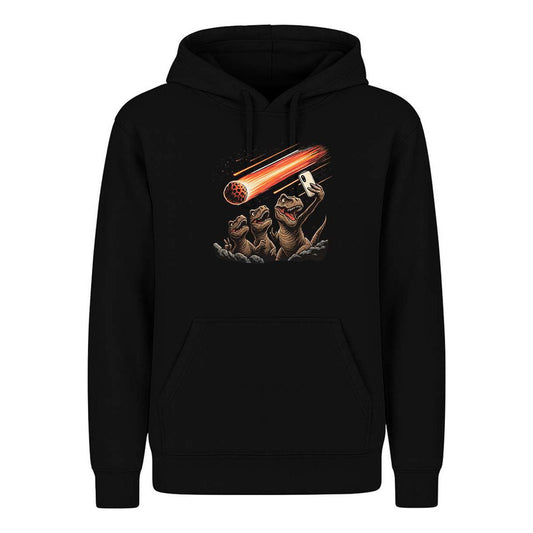 Sudadera Dinosaurios Selfie Meteorito Broma Humor Infantil