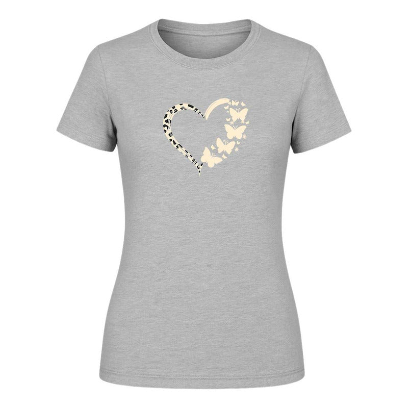 Playera "Corazón con Mariposas" - Dama