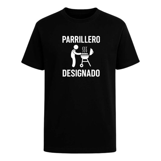 Playera Parrillero Designado Rey De La Parrilla Bbq Infantil