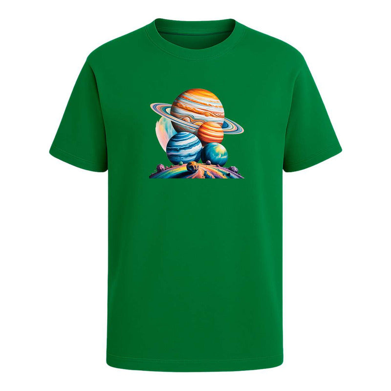 Playera Sistema Solar Planetas Astronomía Ciencia Unisex
