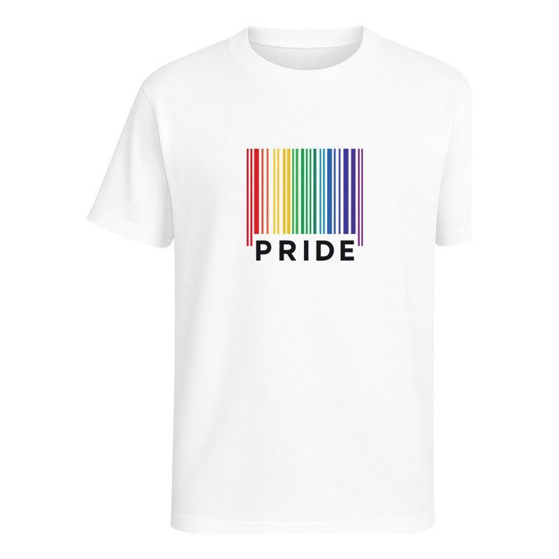 Playera "Código de Barras" Pride LGBT+ - Unisex