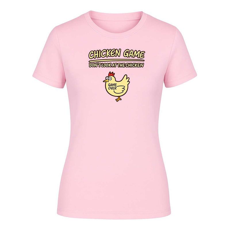 Playera "Chicken Game" Pollo Game Over - Dama