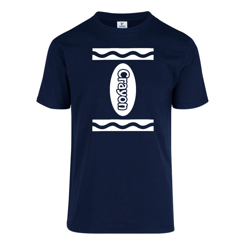 Playera "Disfraz de Crayón" Escolar - Infantil