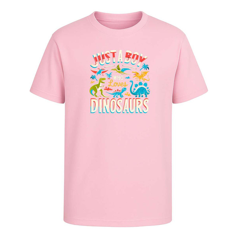 Playera Fan De Dinosaurios - Infantil