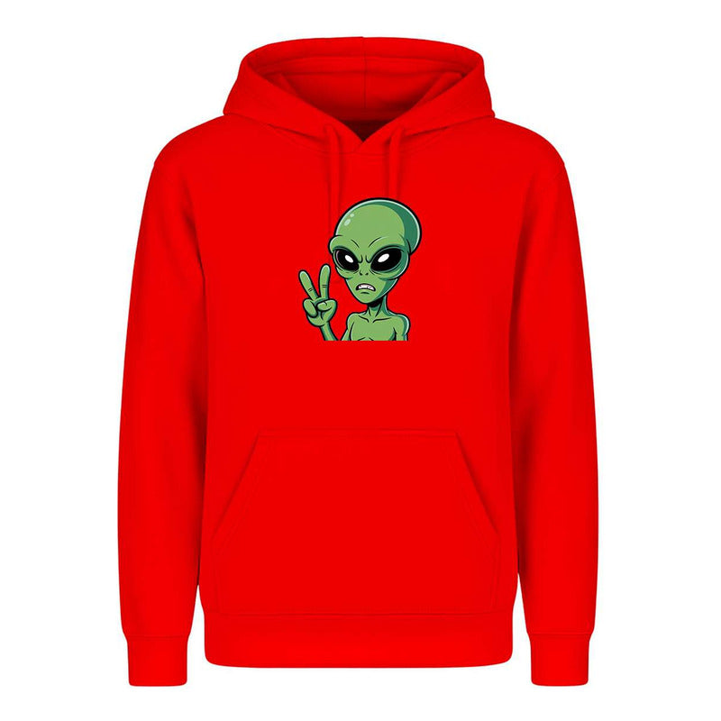 Sudadera Alien Señal De Paz Divertida Sci-fi Unisex
