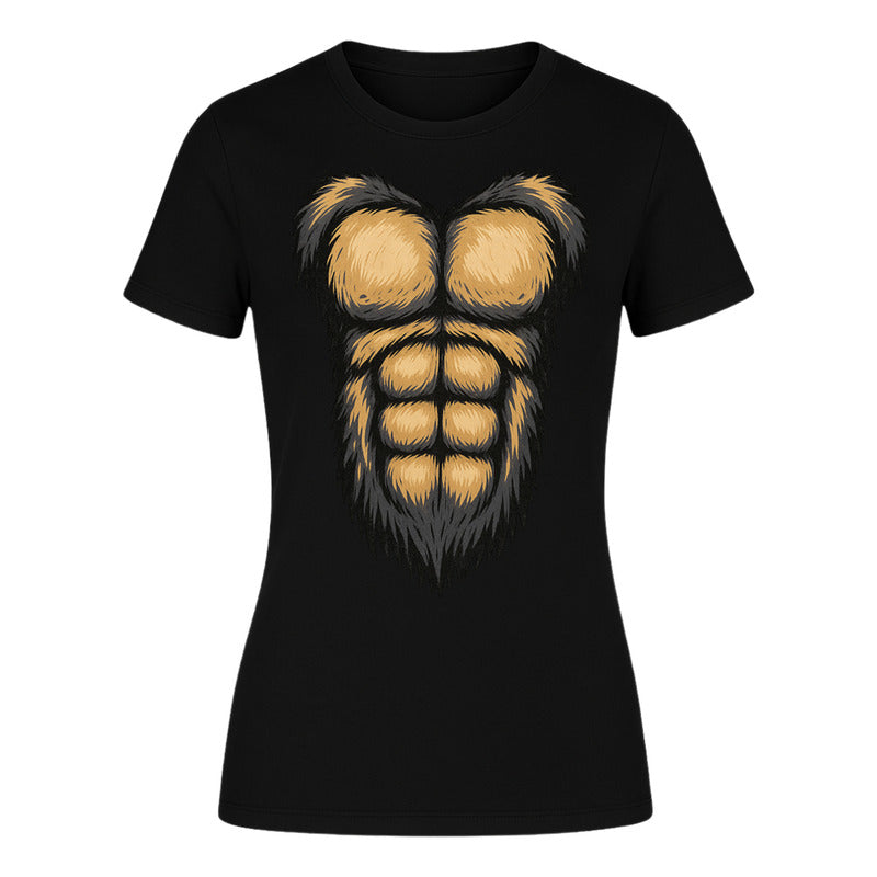 Playera "Disfraz de Gorila" Abdomen Marcado - Dama