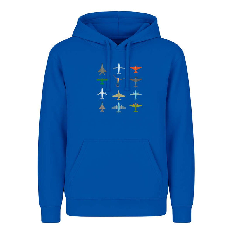 Sudadera Aviones Colección Pilotos Regalo Fans Unisex
