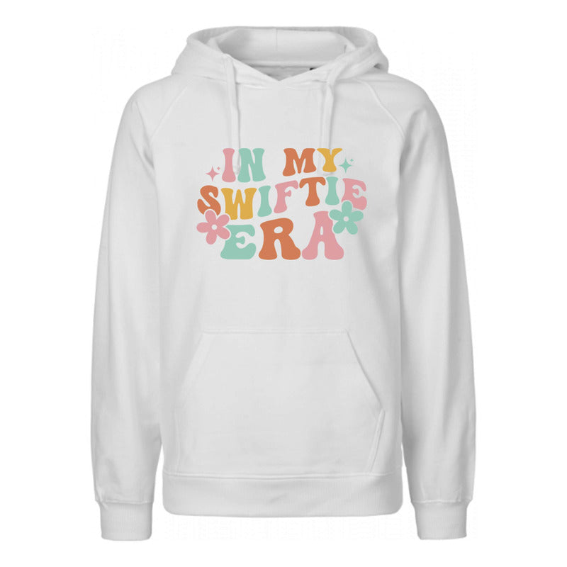 Sudadera unisex KreaLab Taylor Swift In My Swiftie Era con diseño gráfico, color gris y ajuste cómodo.