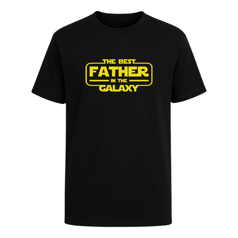 Playera Para Papá Mejor Padre De La Galaxia Regalo Sci-fi