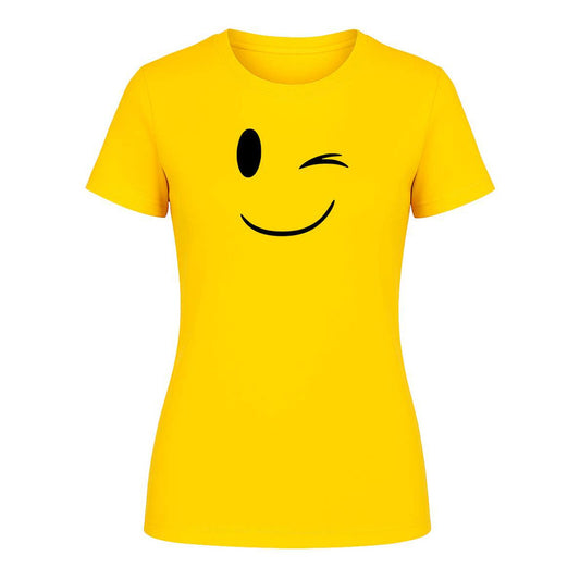 Playera "Emoji Guiñando Ojo" - Dama