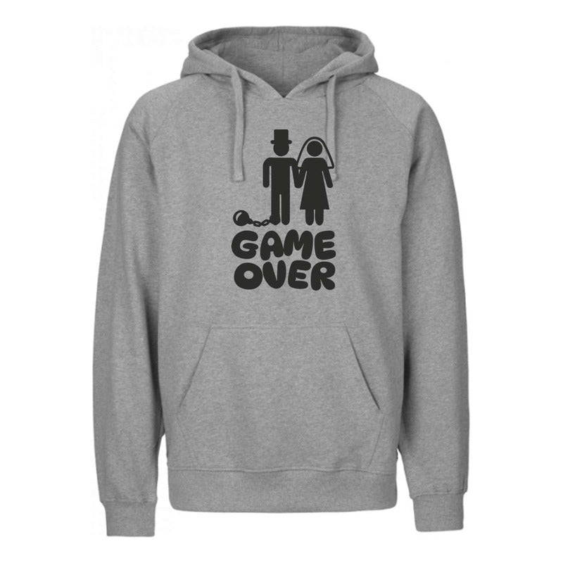 Sudadera Game Over Unisex Novios Boda Divertida Chistosa