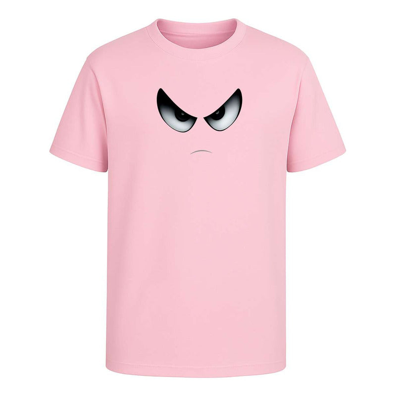Playera "Cara Enojada" Ojos Enfadados - Infantil