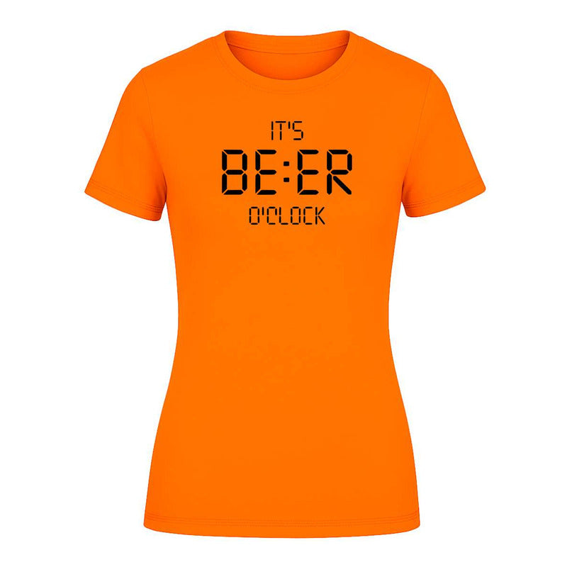 Playera "It's Beer O'clock" Cerveza - Dama